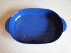 Tupperware Microplus Magnetron Vergiet Blauw, Huis en Inrichting, Keuken | Tupperware, Ophalen of Verzenden, Zo goed als nieuw