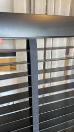 houten jaloezie zwart met ladderband, Ophalen, 100 tot 150 cm, Zo goed als nieuw, 100 tot 150 cm