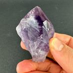 Amethist punt (fantoom) uit Brazilië, Verzamelen, Mineralen en Fossielen, Ophalen of Verzenden, Mineraal