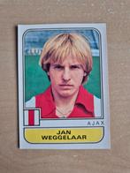 Panini Voetbal 82 Jan Weggelaar Ajax, Ophalen of Verzenden, Zo goed als nieuw