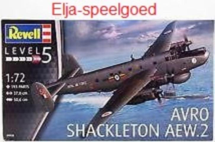 Revell 1:72 AVRO SHACKLETON AEW.2 - 4920 modelbouw vliegtuig, Hobby en Vrije tijd, Modelbouw | Vliegtuigen en Helikopters, Nieuw