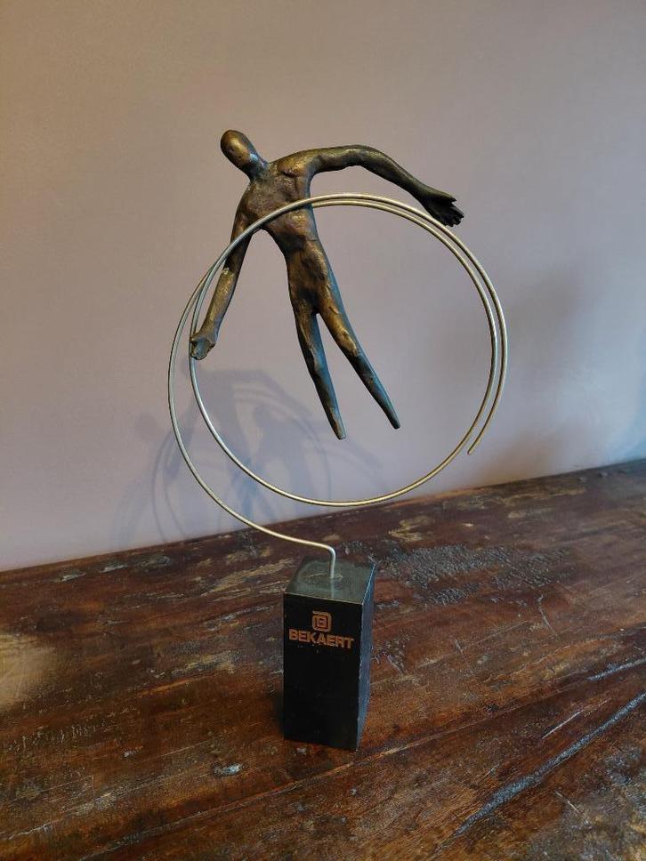 Brons Gevangen Ziel, Antiek en Kunst, Antiek | Koper en Brons, Brons, Ophalen of Verzenden
