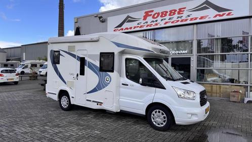 Onder de 6m Met Hefbed De Chausson Korus 530 Uit 2016|155PK, Caravans en Kamperen, Campers, Bedrijf, Half-integraal, tot en met 2