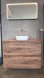 Badmeubel 100cm met 2x extra verhoogde lades moet weg., Nieuw, Minder dan 100 cm, Wastafelkast, 25 tot 50 cm