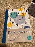Doing Research 4th Edition Nel Verhoeven, Ophalen of Verzenden, Zo goed als nieuw