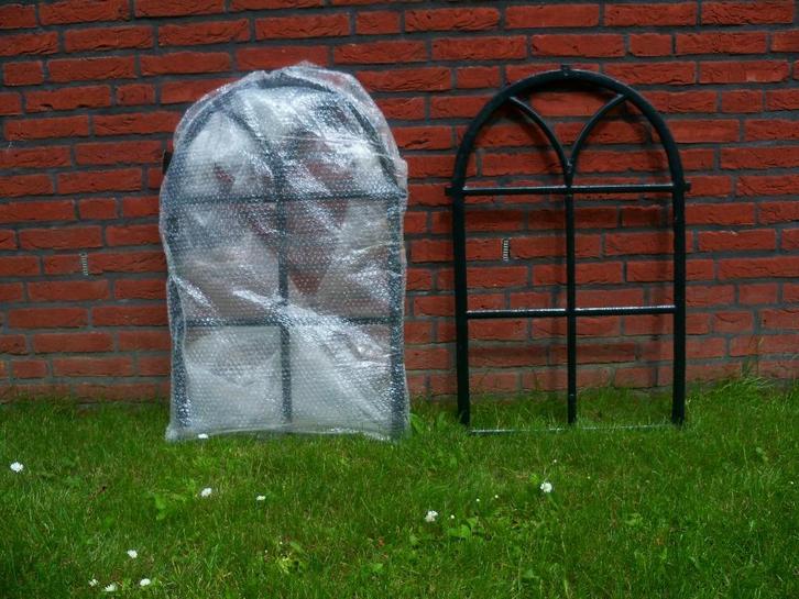 boeren ramen stalramen gietijzer, Doe-het-zelf en Verbouw, Glas en Ramen, Gebruikt, Gevelraam of Ruit, Minder dan 80 cm, Minder dan 80 cm