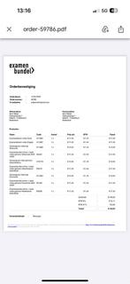 TL 2024-2025 examenbundels en samengevat, Ophalen, Nieuw, Overige vakken