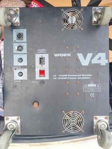 Work plate amp inbouw versterker paneel sub top module  beschikbaar voor biedingen