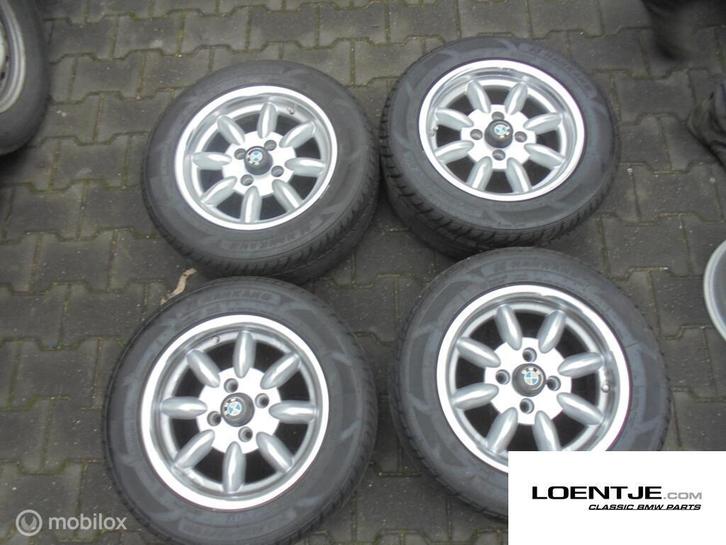 Te koop zeer nette minilite velgen 13 inch 4*100 BMW Opel, Auto-onderdelen, Banden en Velgen, Banden en Velgen, 13 inch, 185 mm