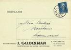 J. Gelderman, Balkbrug bij Dedemsvaart - 02.1951 - briefkaar, Ophalen of Verzenden, Briefkaart