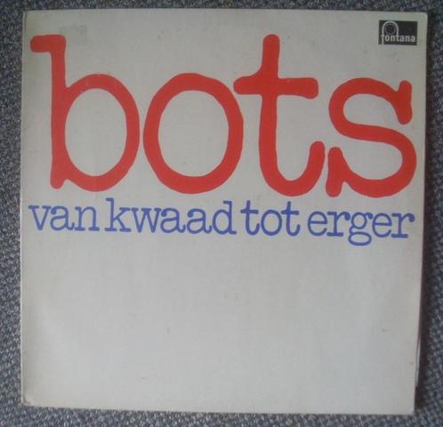 Bots - Van Kwaad Tot Erger (LP), Cd's en Dvd's, Vinyl | Nederlandstalig, Rock, Ophalen of Verzenden
