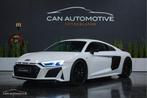 Audi R8 5.2 V10 Quattro Plus Full Carbon Ceramic B&O Matrix, Auto's, Audi, Automaat, Lichtsensor, 5204 cc, Wit