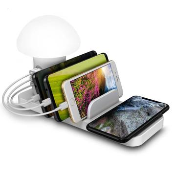 Mega opruiming Mushroom lamp met draadloos oplaad en USB beschikbaar voor biedingen