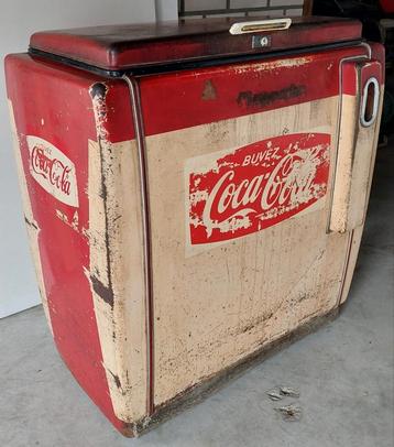 Prachtige orginele coca cola koelkast majestic