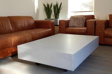 ** Salontafel beton handgemaakt industrieel betonlook ** beschikbaar voor biedingen