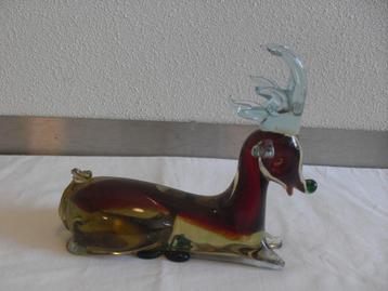 murano glazen hertje  beschikbaar voor biedingen