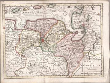 De Provincie van Groningen, volgens Nieuwe Waarneminge 1785 beschikbaar voor biedingen