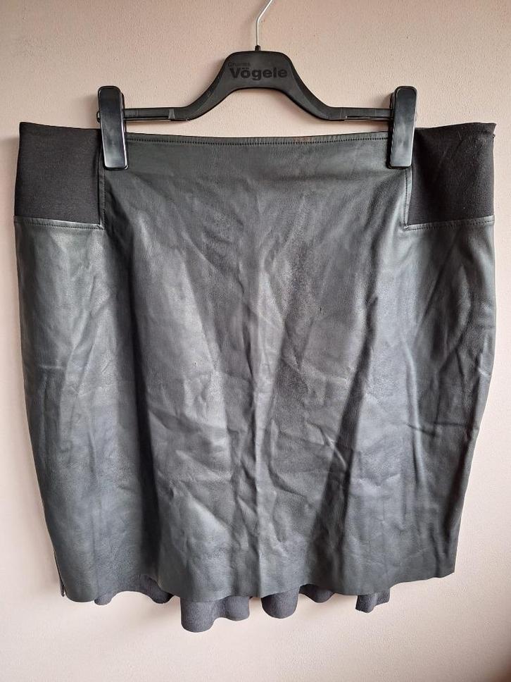 Nieuwe zwarte PU leder stretch rok van MS Mode, maat 48, Kleding | Dames, Rokken, Nieuw, Maat 46/48 (XL) of groter, Zwart, Ophalen of Verzenden