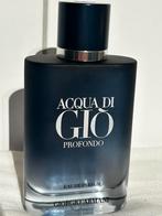 Armani acqua di gio profondo, eau de parfum 100ml, Sieraden, Tassen en Uiterlijk, Uiterlijk | Parfum, Nieuw, Ophalen of Verzenden