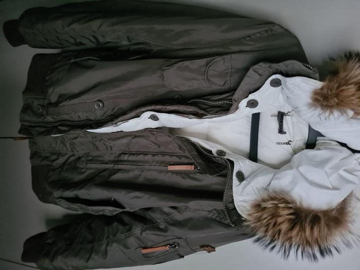 Moscow prachtige bomber jack Maat xl, Kleding | Heren, Jassen | Winter, Zo goed als nieuw, Maat 56/58 (XL), Groen, Verzenden