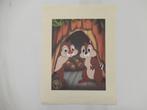 Disney exclusive commemorative lithograph Knabbel en Babbel, Verzamelen, Disney, Ophalen of Verzenden, Overige figuren, Gebruikt