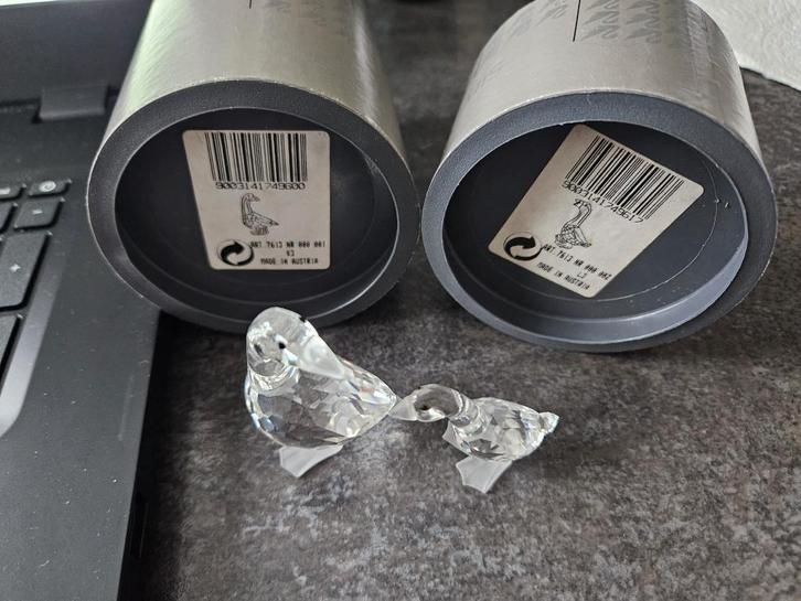Swarovski ganzen, Verzamelen, Swarovski, Zo goed als nieuw, Figuurtje, Verzenden