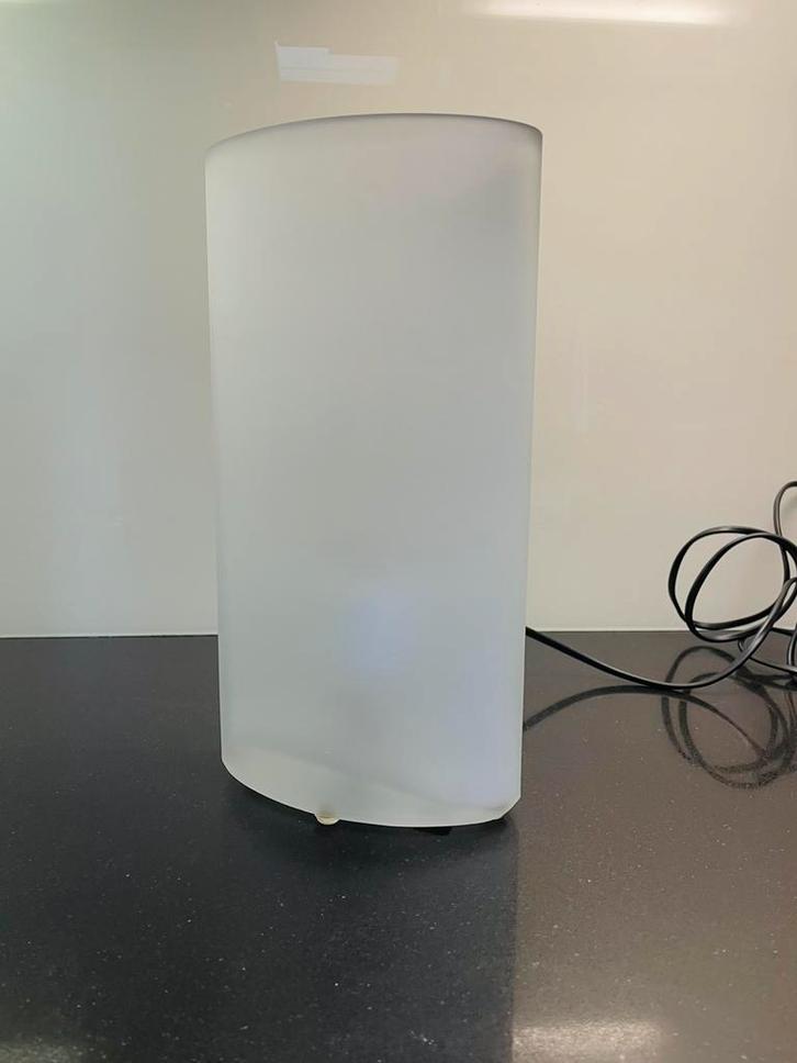 HALA Zeist 90’s Eclipse Lamp, Huis en Inrichting, Lampen | Tafellampen, Zo goed als nieuw, Minder dan 50 cm, Glas, Metaal, Ophalen of Verzenden