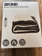 Brænd Elektrische Deken Bruin - Nieuw!, Huis en Inrichting, Eenpersoons, Bruin, Nieuw, Ophalen of Verzenden