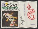 Nederland 1988 1408 Cobra, Appel, Gest, Postzegels en Munten, Na 1940, Ophalen of Verzenden, Gestempeld