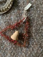 #kerst kerstbal tinsel watte klokje, Diversen, Kerst, T, Ophalen of Verzenden, Zo goed als nieuw, N