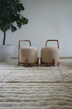 Waanzinnige set van twee stoeltjes / krukjes / stools, Ophalen of Verzenden, Zo goed als nieuw, Hout