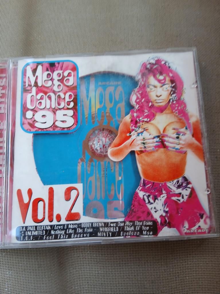 Mega Dance '95 Vol. 2 CD, Ophalen of Verzenden, Zo goed als nieuw, Dance Populair, Boxset