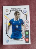 Voetbal kaartje Lidl EK 2024 - Karagounis Icoon, Ophalen of Verzenden, Nieuw, Buitenlandse clubs, Spelerskaart