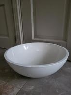 Waskom Polystone Wit Glans Rond 42cm, Minder dan 50 cm, Nieuw, Ophalen of Verzenden, Minder dan 25 cm