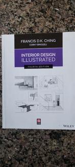 Interior Design Illustrated - Ching & Binggeli € 40, Boeken, Verzenden, Zo goed als nieuw