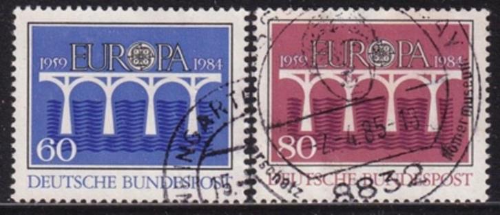 2255 - West Duitsland michel 1210/1211 gestempeld , Europa, Postzegels en Munten, Postzegels | Europa | Duitsland, Gestempeld