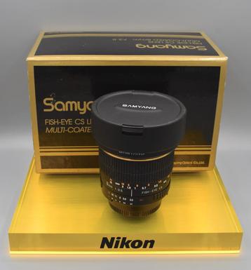 Samyang 8mm Fisheye CS Multi-coated F3.5 voor Nikon DX beschikbaar voor biedingen