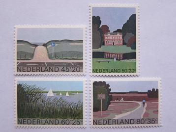 4 postzegels Nederland, Nr. 1154 t/m 1157, 1980, Zomerzegels