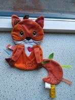 Label Label doek vos of vosje met rood hart, Ophalen of Verzenden, Zo goed als nieuw, Overige typen