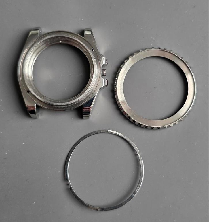 Seiko skx007 compatible horloge onderdelen (modding), Sieraden, Tassen en Uiterlijk, Sporthorloges, Gebruikt, iOS, Zwart, Ophalen of Verzenden