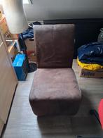 2 nubuck eetkamerstoelen, Huis en Inrichting, Stoelen, Ophalen of Verzenden