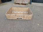 Rieten mand happy house 77 x 60 cm, Dieren en Toebehoren, Ophalen, Zo goed als nieuw, Riet
