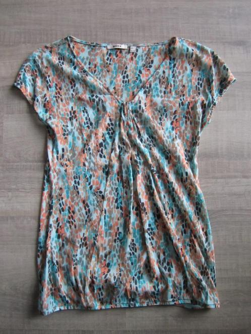 Mexx top maat S / 36, Kleding | Dames, Tops, Zo goed als nieuw, Maat 36 (S), Groen, Korte mouw, Ophalen of Verzenden