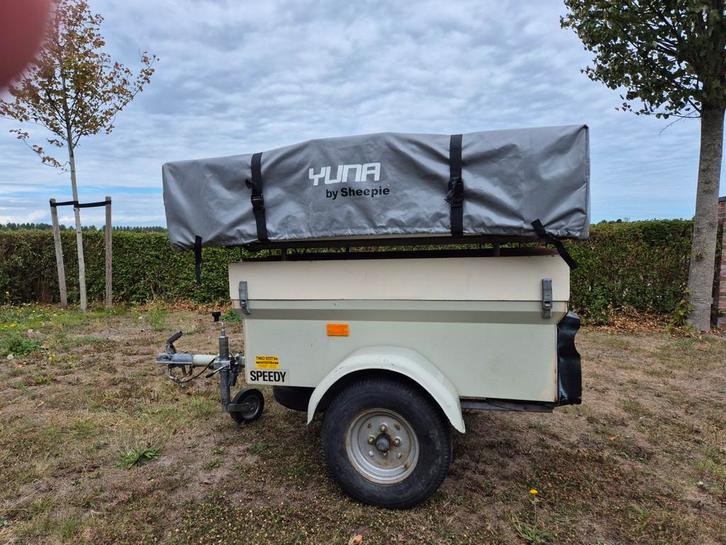 Saris Bagagewagen / Aanhanger - Geschikt voor Daktent, Auto diversen, Aanhangers en Bagagewagens, Gebruikt, Ophalen