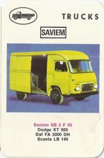 A637 autokaartje saviem sb 2 f 43, Ophalen of Verzenden, Zo goed als nieuw, Auto's