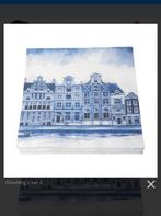 Servetten Grachtenpanden Heinen Delfts Blauw - 10 stuks, Ophalen of Verzenden, Nieuw