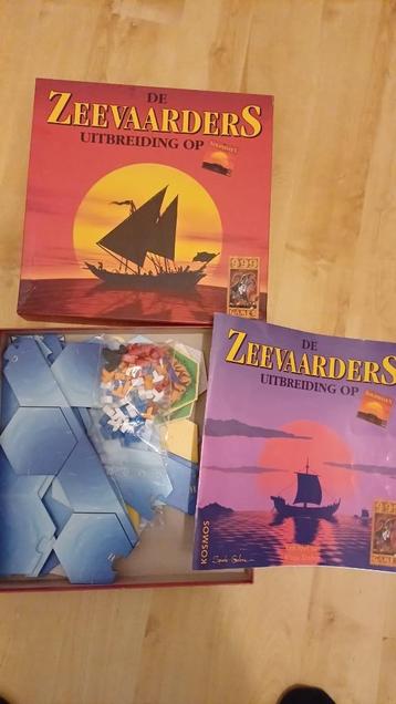 bordspel Kolonisten Catan Zeevaarders rode doos houten speel beschikbaar voor biedingen