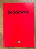 Volkswagen VW Scirocco brochure 8/81, Boeken, Ophalen of Verzenden, Zo goed als nieuw, Volkswagen