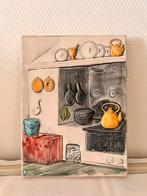 Wandtegel Keuken van Jie Gantofta Zweden, Antiek en Kunst, Antiek | Keramiek en Aardewerk, Ophalen of Verzenden