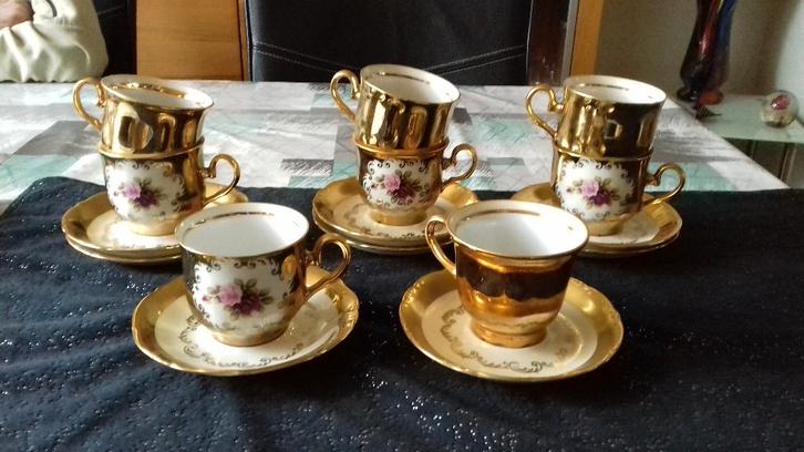 24K Gouden Servies (Bavaria), Antiek en Kunst, Antiek | Servies compleet, Ophalen